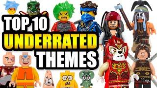 Top 10 Most UNDERRATED Lego Themes of All Time!