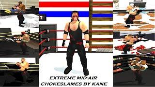 Top 10 Extreme Mid-Air Chokeslam By Kane | WR3D