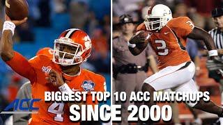 Biggest "Top 10" ACC Matchups Since 2000 | ACC 2020