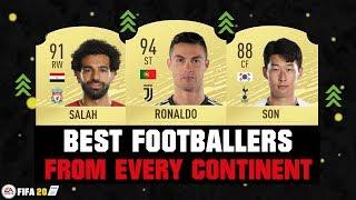 FIFA 20 | BEST FOOTBALLERS FROM EVERY CONTINENT! 