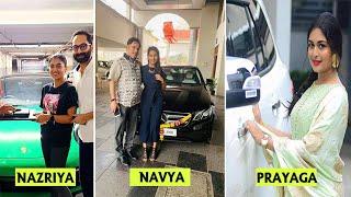 മലയാള നായികമാരും കാറുകളും | Nazriya, Navya Nair, Prayaga Martin Car Collections