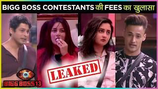 Bigg Boss 13 Shocking Salary Of The Contestants