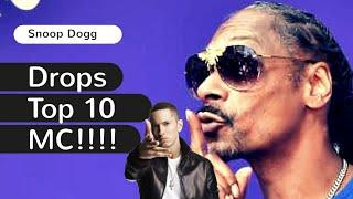 Snoop Dogg Reveals His Top 10 MCs That Are Better Than Eminem | Why Em Ain't Responding to Snoop?