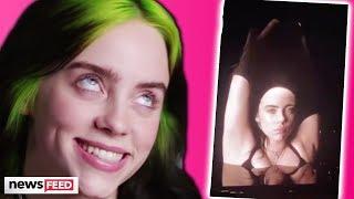 Billie Eilish STRIPS Down To Bra At Concert For Powerful Message!