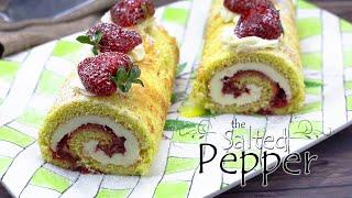 Strawberry Roll Cake