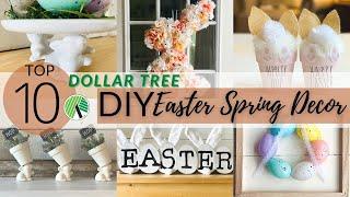 TOP 10 DOLLAR TREE DIY EASTER SPRING DECOR