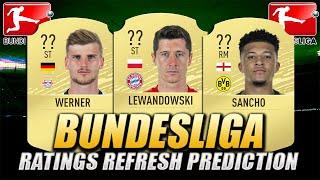 FIFA 20 | BUNDESLIGA RATINGS REFRESH PREDICTION | w/ Lewandowski, Werner & Sancho