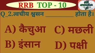 RRB NTPC& GROUP- D, G.S. &GK //PART-1  (TOP-10)