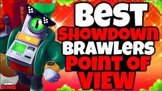 TOP 8 BEST Brawlers for Point of View in Showdown! - Brawler Tier list - Brawl Stars