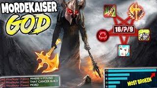 MOST BROKEN GOD MORDEKAISER SEASON 10 BUILD 