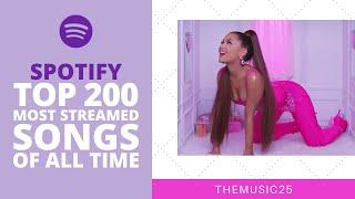 Spotify Top 200 Most Streamed Songs Of All Time [March 2020]