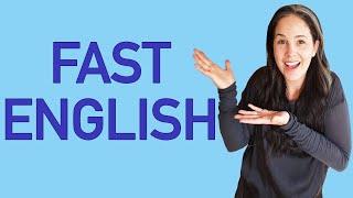 FAST ENGLISH: The #1 Secret You Need for Speaking English Fast