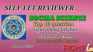 TOP 10 SOCIAL SCIENCE QUESTION