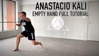 Kali Empty Hand Solo Routine | Filipino Martial Arts Tutorial