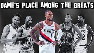 Damian Lillard's Place In History (Is He A Top 10 Point Guard In NBA History???)