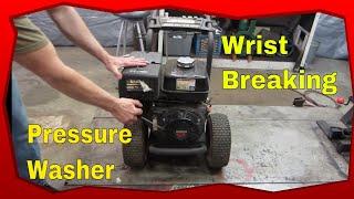 Pull start rips out of your Hand? lets Fix It. Busted Pressure Washer.