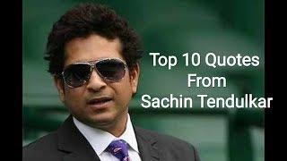 Top 10 Quotes From Sachin Tendulkar | #Cricket | Arbm | #Arbm | #Top10OfEverything |