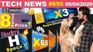 realme X3 SuperZoom Launch, Redmi H Specs, OnePlus 8 Series Price
