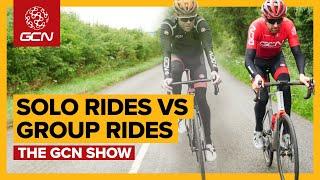 What's The Best Way To Ride Your Bike: On Your Own Or In A Group? | The GCN Show Ep.395