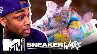 Custom Yeezy Boost 350 Challenge: Art Teacher vs. Full Time Customizer | MTV Sneaker Wars