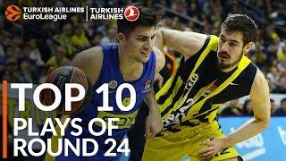 Turkish Airlines EuroLeague Regular Season Round 24 Top 10 Plays