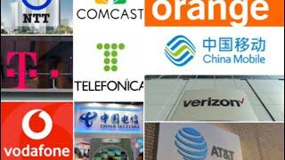 Top 10 Largest Telecommunication companies in the world/ Telecommunication company.