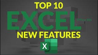 Top 10 Excel New Features