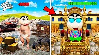 GTA 5 : Shinchan Become Poor And Pinchan Become Billionaire in GTA 5 ! (GTA 5 mods)