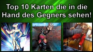 Yu-Gi-Oh! | Top 10 Karten die in die Hand des Gegners sehen!