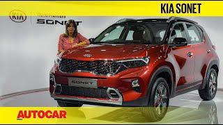 2020 Kia Sonet - Kia's next big thing | First Look | Autocar India