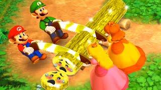 Mario Party The Top 100 MiniGames - Mario Vs Luigi Vs Yoshi Vs Peach (Master Cpu)