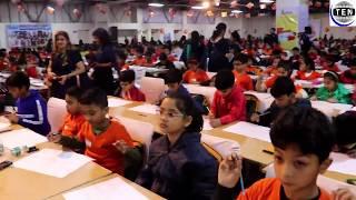 1200 maths wonder kids  solves 100 sums amidst loud music | SIP Abacus Delhi Regional Prodigy