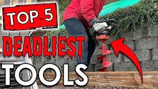 TOP 5 Most DEADLY & DANGEROUS Power Tools (#1 Will SHOCK YOU)