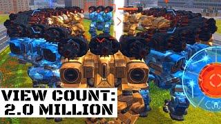 TOP 10 Most VIEWED War Robots Videos [2014-2019]