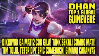 HAL YANG GW PELAJARI DARI TOP 1 GLOBAL GUINEVERE DHAN - MOBILE LEGENDS INDONESIA