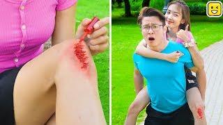 Girl DIY! 10 Funny DIY Couple Pranks | TOP Prank Wars & Funny DIY Pranks Compilation! RainBow S