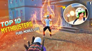 TOP 10 MYTHBUSTER IN PUBG MOBILE LITE || DIFFERENCE BETWEEN LIGHT AIM ASSIST AND HAVE AIM ASSIST