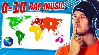 Rating Rap Music Around the World from 0-10