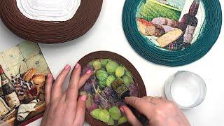 DIY Easy idea from recycled newspapers | Wall decor | Room decor | Paper craft