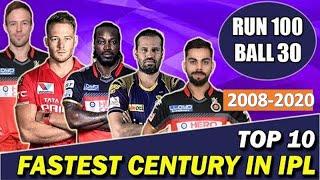 TOP 10 FASTEST CENTURY IN IPL में सबसे तेज शतक लगाने वाले टॉप 10 बल्‍लेबाज 2 भारतीय खिलाड़ी भी शामिल