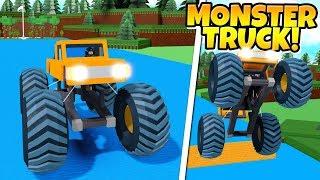 WORKING MONSTER TRUCK In Build a Boat