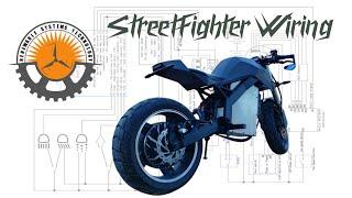 Building An Electric Streetfighter Motorcycle Part 3: Wiring, Brakes & Seat