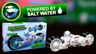 How to Make Salt Water Motorcycle, DIY Kit Unboxing & Test