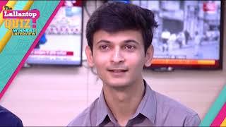 The Lallantop Quiz Show Winners interview | P10 | Season 1 | Saurabh Dwivedi | NLS Bengaluru