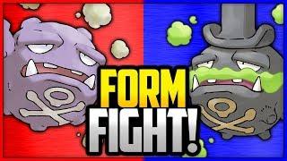 Weezing vs Galarian Weezing | Pokémon Form Fight