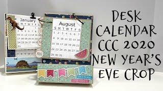 Country Craft Creations New Years Eve Crop 2020 - Desk Calendar for 2021