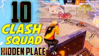 Top 10 Clash Squad Secret Hidden Places In Free Fire | Hidden Place In Free Fire In Clash Squad