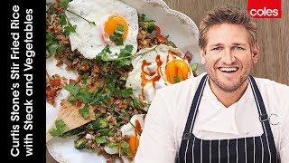 Curtis Stone’s Stir Fried Rice with Steak and Vegetables
