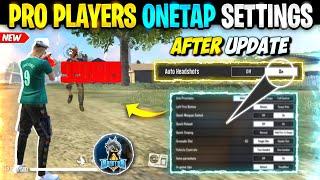 Free Fire Auto Headshot Settings After Update 