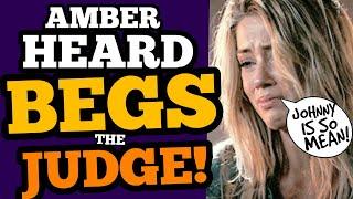 Amber Heard BEGS the COURT because she's DESPERATE! DEPP is WINNING!